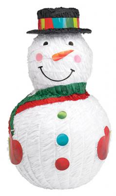 Amscan piñata Sneeuwpop junior 21,3 x 45 x 25,4 cm papier wit Amscan piñata Sneeuwpop junior 21,3 x 45 x 25,4 cm papier wit
