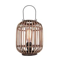 Freelight Tafellamp Treccia Rotan H 26 cm beige zwart - thumbnail