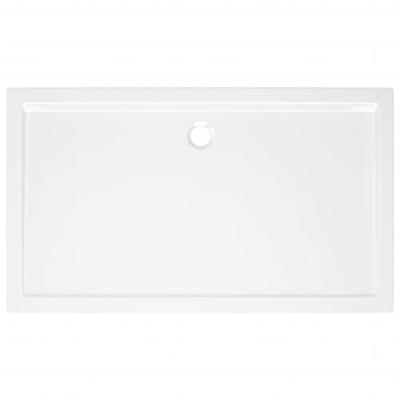 Douchebak rechthoekig 70x120 cm ABS wit