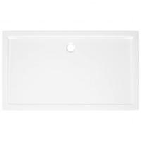 Douchebak rechthoekig 70x120 cm ABS wit - thumbnail