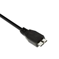 LogiLink CU0026 USB-kabel USB 3.2 Gen1 USB-A stekker, USB-micro-B 3.0 stekker 1.00 m Zwart - thumbnail