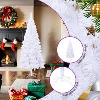 VidaXL Kunstkerstboom met standaard 180 cm 620 takken - thumbnail