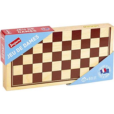 JEUJURA Checkers - Set met opvouwbare cadeaus
