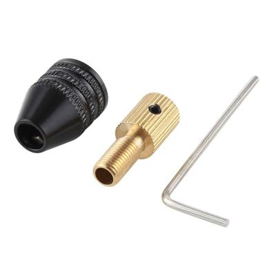 WLXY DIY003 0 5-3 mm Mini elektrische Grinder Chuck boor schacht met sleutel 3 17 mm innerlijke gat boren