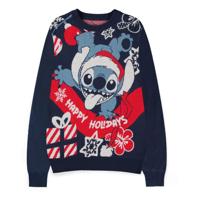 Lilo & Stitch Sweater Stitch Santa (Christmas Jumper) Size M - thumbnail