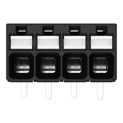 WAGO 2086-1224 Printklem 1.50 mm² Aantal polen 4 Zwart 1 stuk(s)