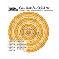 Crealies • crea-nest-lies xxl cirkels met ruwe randen - thumbnail