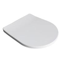 Toiletzitting Wiesbaden Nibiru Softclose Zitting 36 cm + Deksel Wit - thumbnail