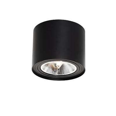 QAZQA Moderne plafondspot zwart draai- en kantelbaar AR111 - Rondoo QAZQA Moderne plafondspot zwart draai- en kantelbaar AR111 - Rondoo