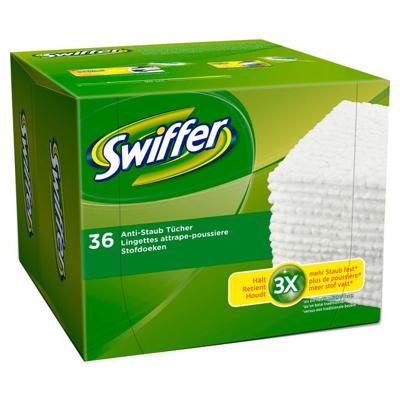 Swiffer Swiffer Sweeper Stofdoekjes - Navulling 36 Stuks Swiffer Swiffer Sweeper Stofdoekjes - Navulling 36 Stuks