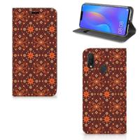 Huawei P Smart Plus | Hoesje met Magneet | Batik Brown - thumbnail