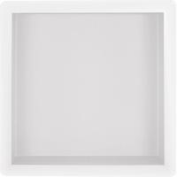 Saqu Shine inbouwnis 30x30x10 cm Mat wit - thumbnail