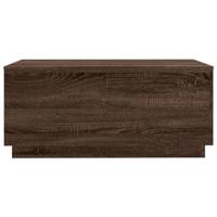 Salontafel met LED-verlichting 90x50x40 cm bruineikenkleurig - thumbnail