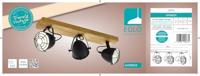 Eglo PlafondlampGatebeck hout 3-lichts - 49078 - thumbnail