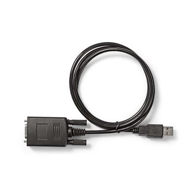 Converter | USB A male naar RS232 male | USB 2.0 | 0,9 m kabel