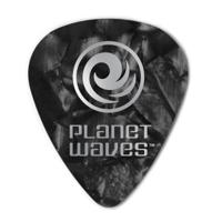 D&apos;Addario 1CBKP2-10 zwarte pearl celluloid plectra 10 pack light - thumbnail