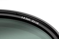 NiSi TC ND-VARIO variabel grijsfilter 1-5stops 72mm - thumbnail
