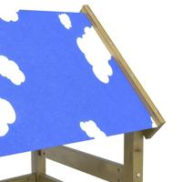 Speeltoren Bruin Massief geïmpregneerd hout - thumbnail