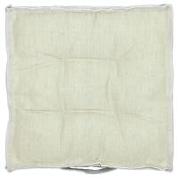 Unique boxkussen rib Beige - thumbnail