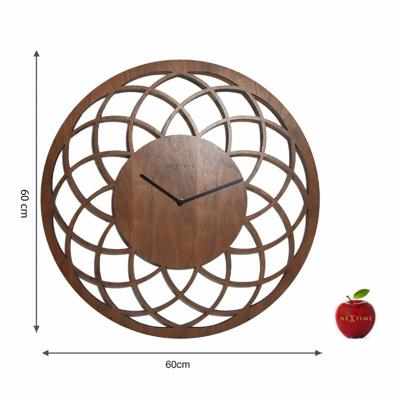 NeXtime klok 3115br big dreamcatcher, ø60 cm, wall, brown