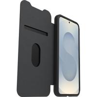 Otterbox React Series Folio Booklet Samsung Galaxy S25 Transparant, Zwart Inductieve lading - thumbnail