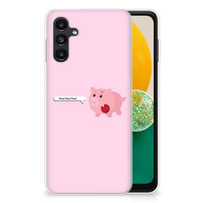 Samsung Galaxy A13 | A04s Telefoonhoesje met Naam Pig Mud Samsung Galaxy A13 | A04s Telefoonhoesje met Naam Pig Mud