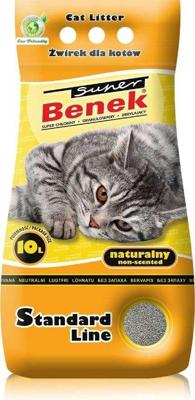 Certech Super Benek Standard Natural - Klonterende kattenbakvulling 10 l