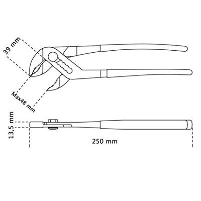 Beta Enkele steeksleutels 52MQ 17 - 000520117
