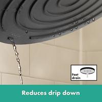 Hansgrohe Hoofddouche Pulsify S 260 1 Jet Zonder Wandaansluiting Mat Zwart - thumbnail