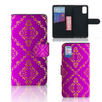 Wallet Case Samsung Galaxy A41 Barok Roze - thumbnail