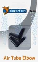 Luchtslang Elleboog 2 Stuks aquaria Superfish - Superfish - thumbnail