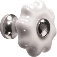 Meubelkn.pors.Fleur MGN/wit - thumbnail