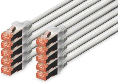 Digitus Professional 0.5m Cat6 S/FTP (S-STP) Wit netwerkkabel - [DK-1644-005-10]