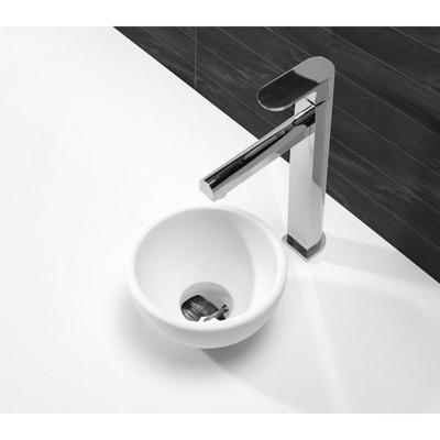 Wiesbaden Tessa Waskom Rond - 20x11cm - Solid Surface - Mat Wit