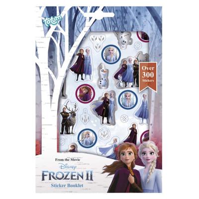 Totum disney frozen 2 - stickervellen, 4st.