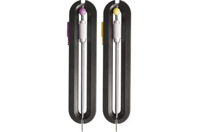 Boretti Sondes BBQ thermometer (geel en paars)