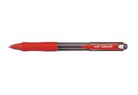 Uni-ball balpennen Laknock schrijfbreedte 0,4 mm, schrijfpunt: 1 mm, medium punt, rood - thumbnail