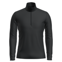 Icebreaker 200 Oasis LS Half Zip Pully Heren Black S - thumbnail