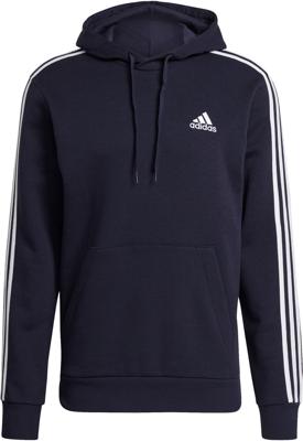 adidas Adidas essentials 3-stripes fleece trui blauw heren heren