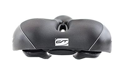 CONTEC zadel "elliptic +" ct saddle elliptic+ trekking gents black/silv