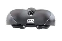 CONTEC zadel "elliptic +" ct saddle elliptic+ trekking gents black/silv - thumbnail