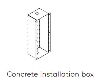 Kreon - Concrete installation box