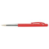 50x Bic M10 balpen rood medium - thumbnail
