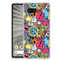 Google Pixel 7A | Sillicone Back Cover | Punk Rock - thumbnail