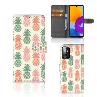 Samsung Galaxy M52 | Book Cover | Ananas