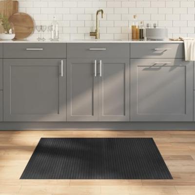 VidaXL Vloerkleed rechthoekig 80x100 cm bamboe grijs VidaXL Vloerkleed rechthoekig 80x100 cm bamboe grijs