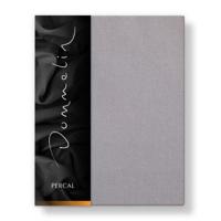 Dommelin Dommelin Laken Uni Percal 200TC 584 Muisgrijs 270x300 cm - thumbnail
