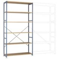 Manuflex RP1336.0001 Magazijnstelling basismodule (b x h x d) 1280 x 2500 x 800 mm Hout - thumbnail