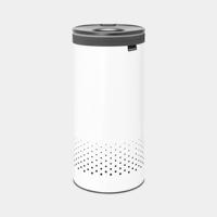 Brabantia wasbox 35 liter met kunststof deksel white - thumbnail