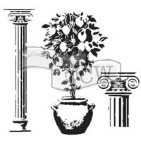 The Crafter's Workshop • template 30x30cm lemontree - thumbnail